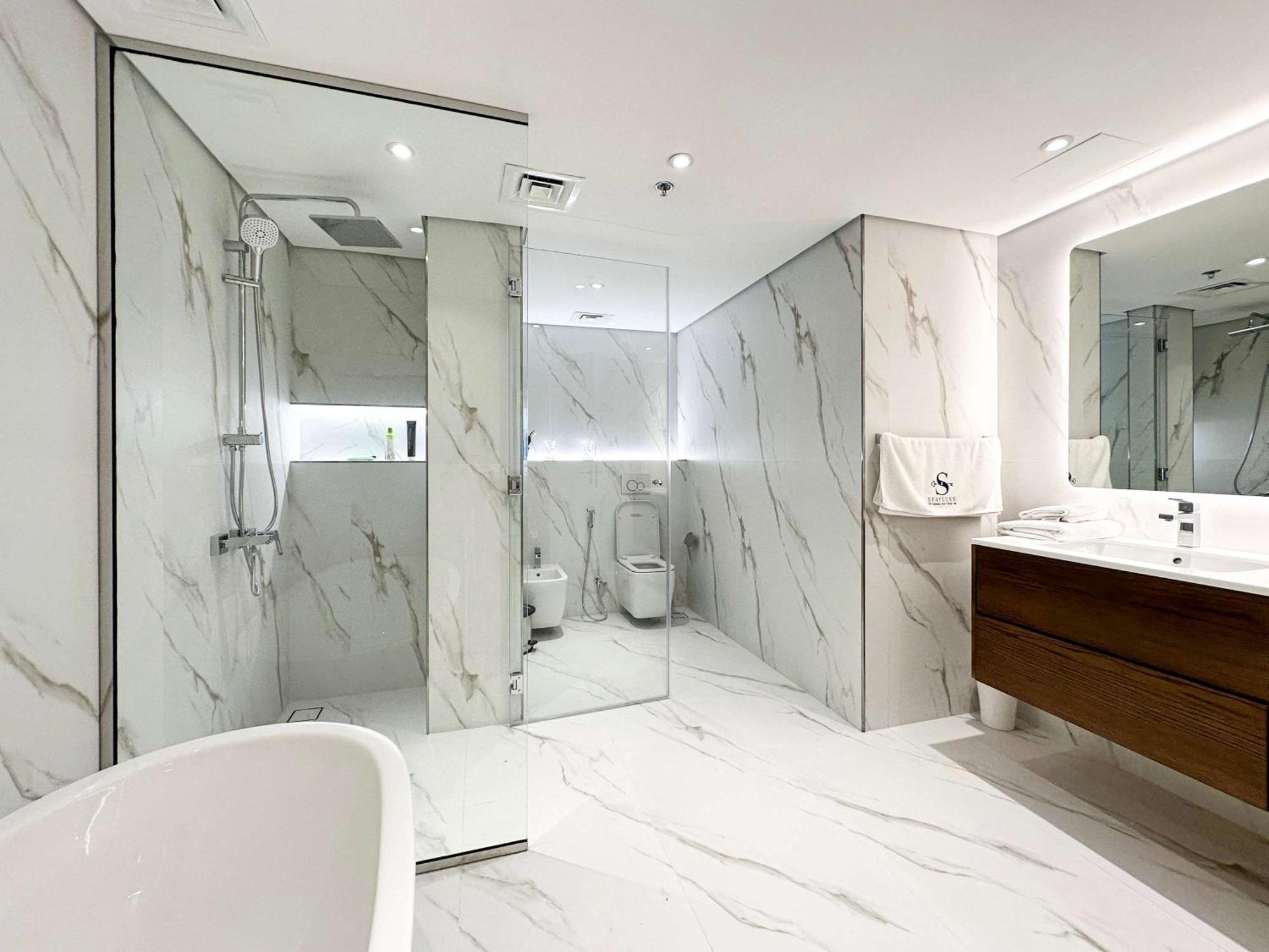Fabulous 1 Bedroom Apartment At 5 Star Resort Dubai Eksteriør billede